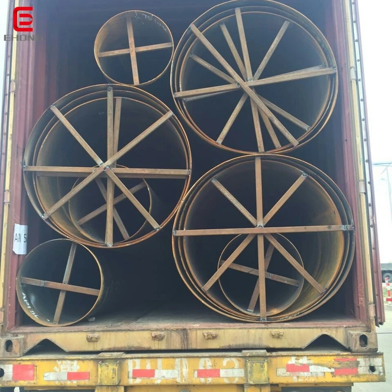 SSAW Q235B Spiral Welded Steel Pipe Penstock Pipe for Hydroelectric Power Plant