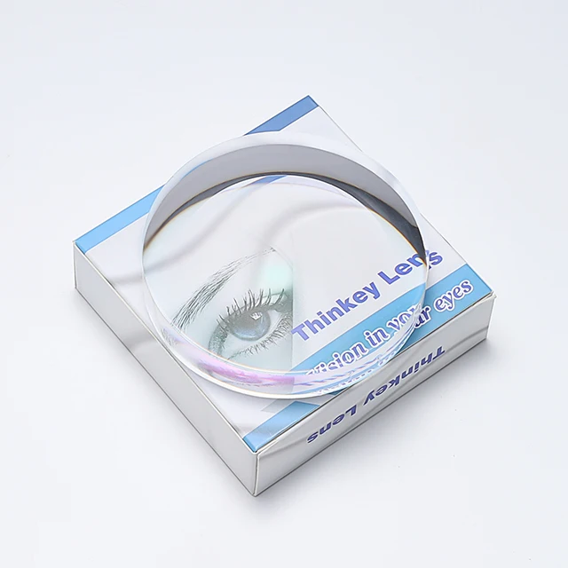 1.56 Single Vision Blue Block Hmc Blue Photochromic Lens