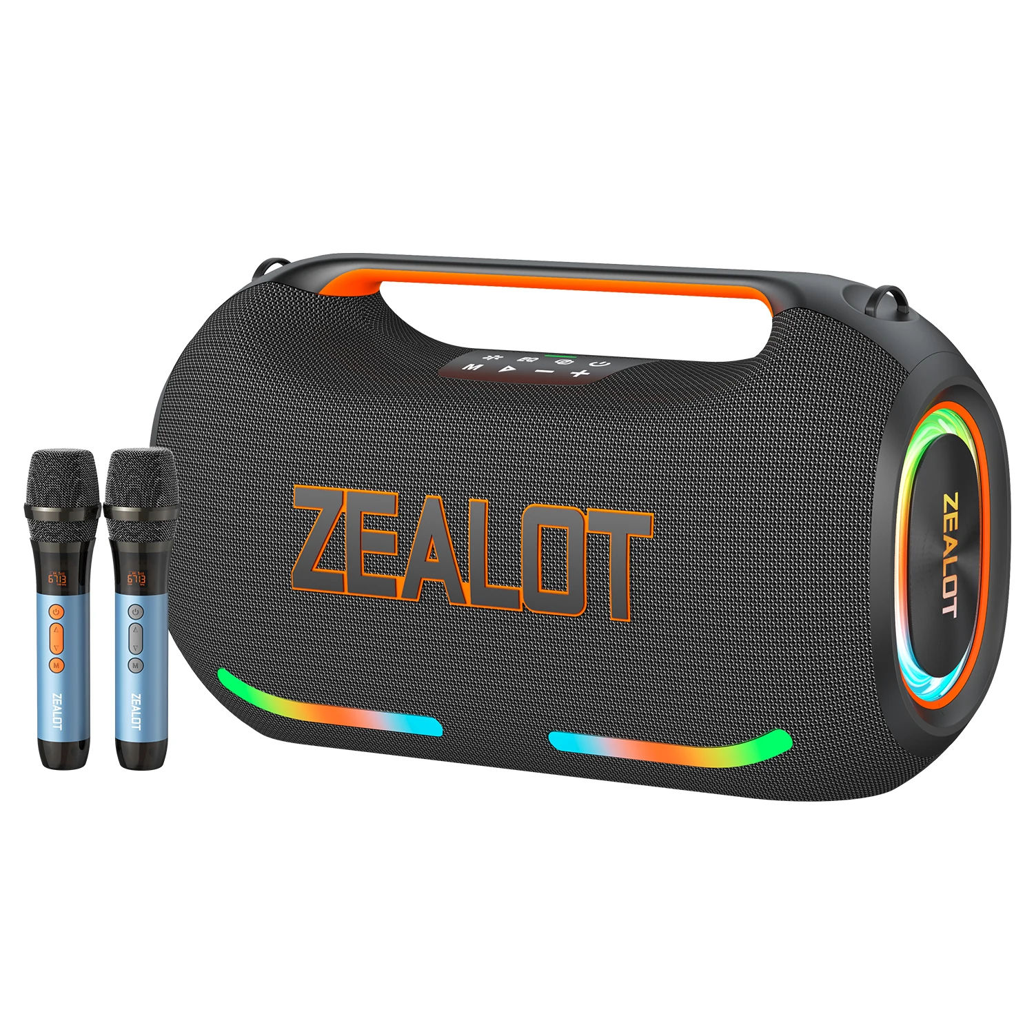2026 Zealot ZE41 250W Portable Outdoor Party BT Speaker Microphone