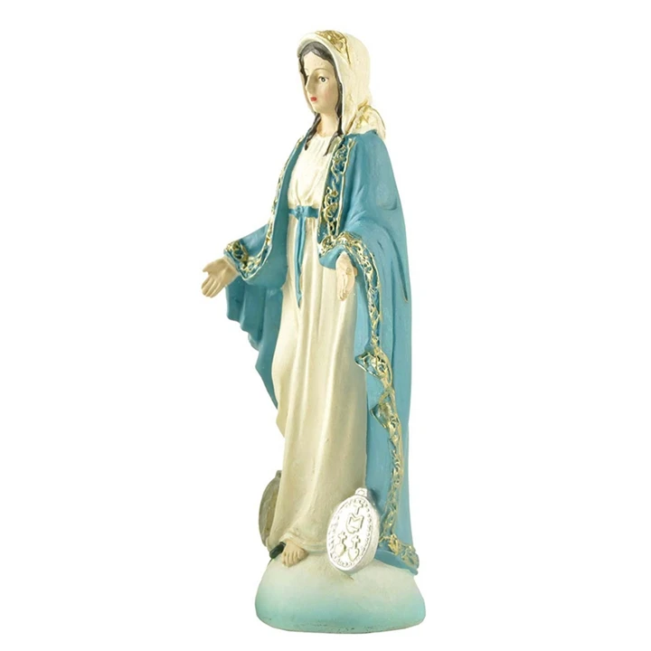 5.75" Resin Christmas Decoration Virgin Mary Statues For Decor