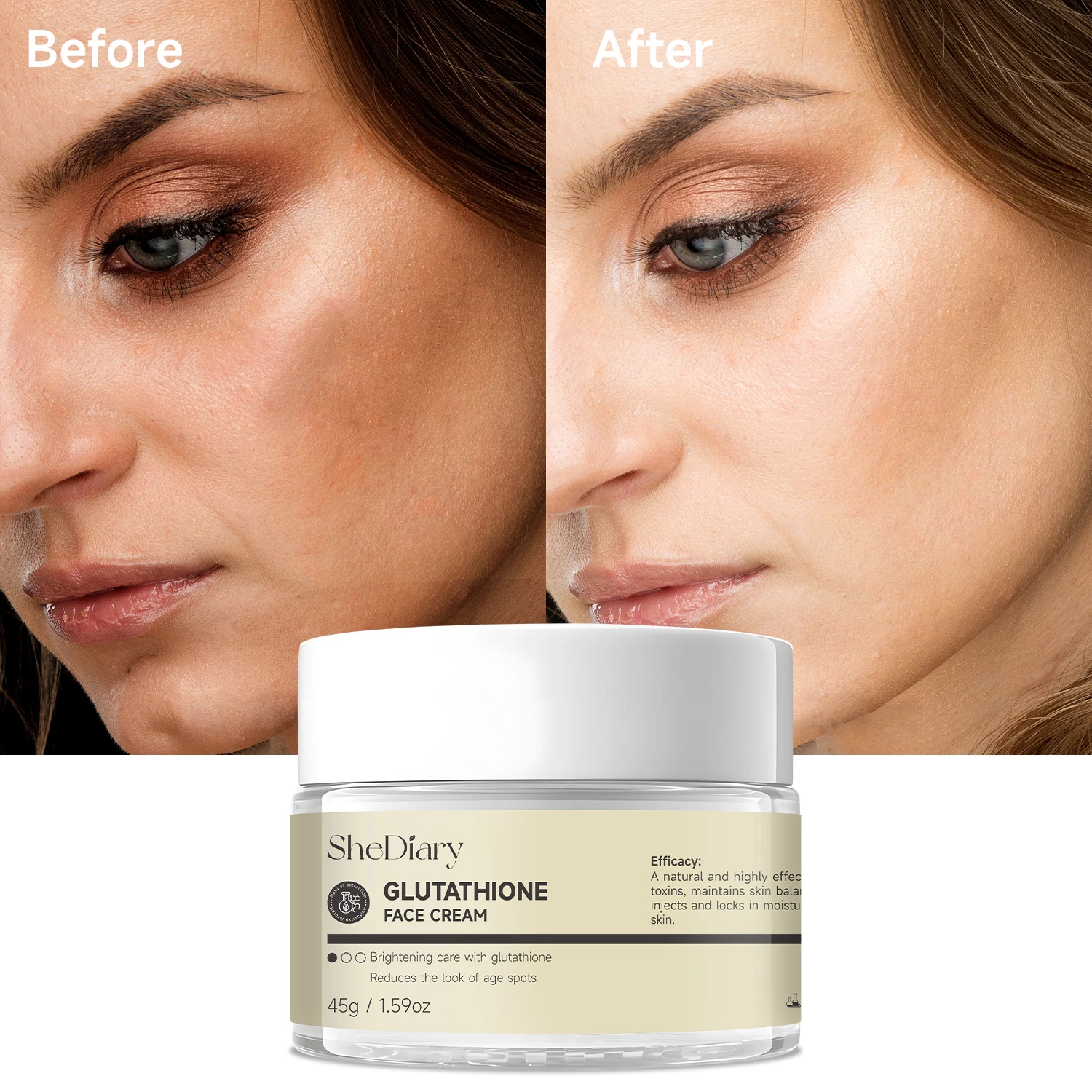 glutathione face cream natural Nature Skin Recipe Radiant & Glowing Skin | 50 ml glutathione face cream benefits Best
