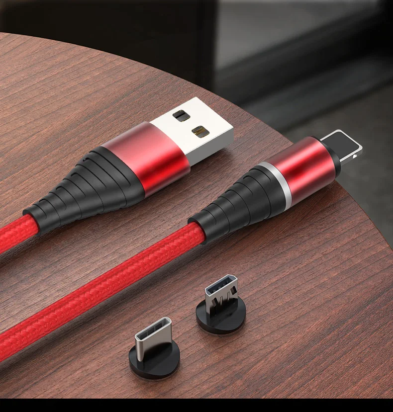 Factory Price Magnetic Charging Cable 3 In 1 Data Usb Cable - ANKUX.COM