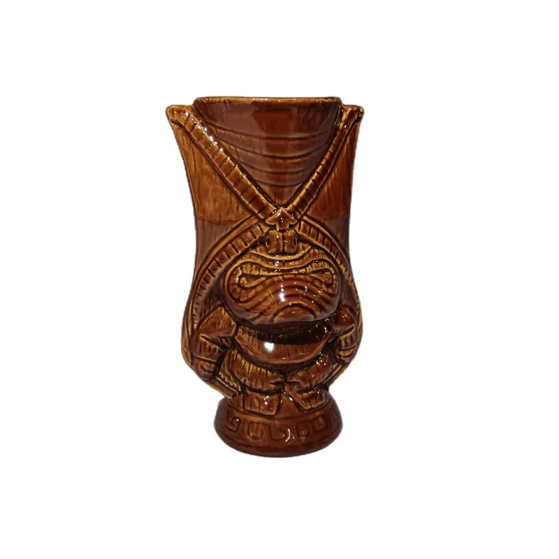 批发夏威夷酒吧提基杯鸡尾酒或餐厅艺术ceramictiki杯