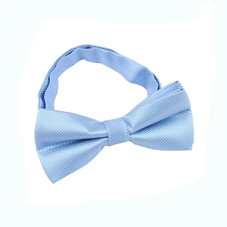新款定制设计美丽的蓝色可调聚酯宠物狗领结