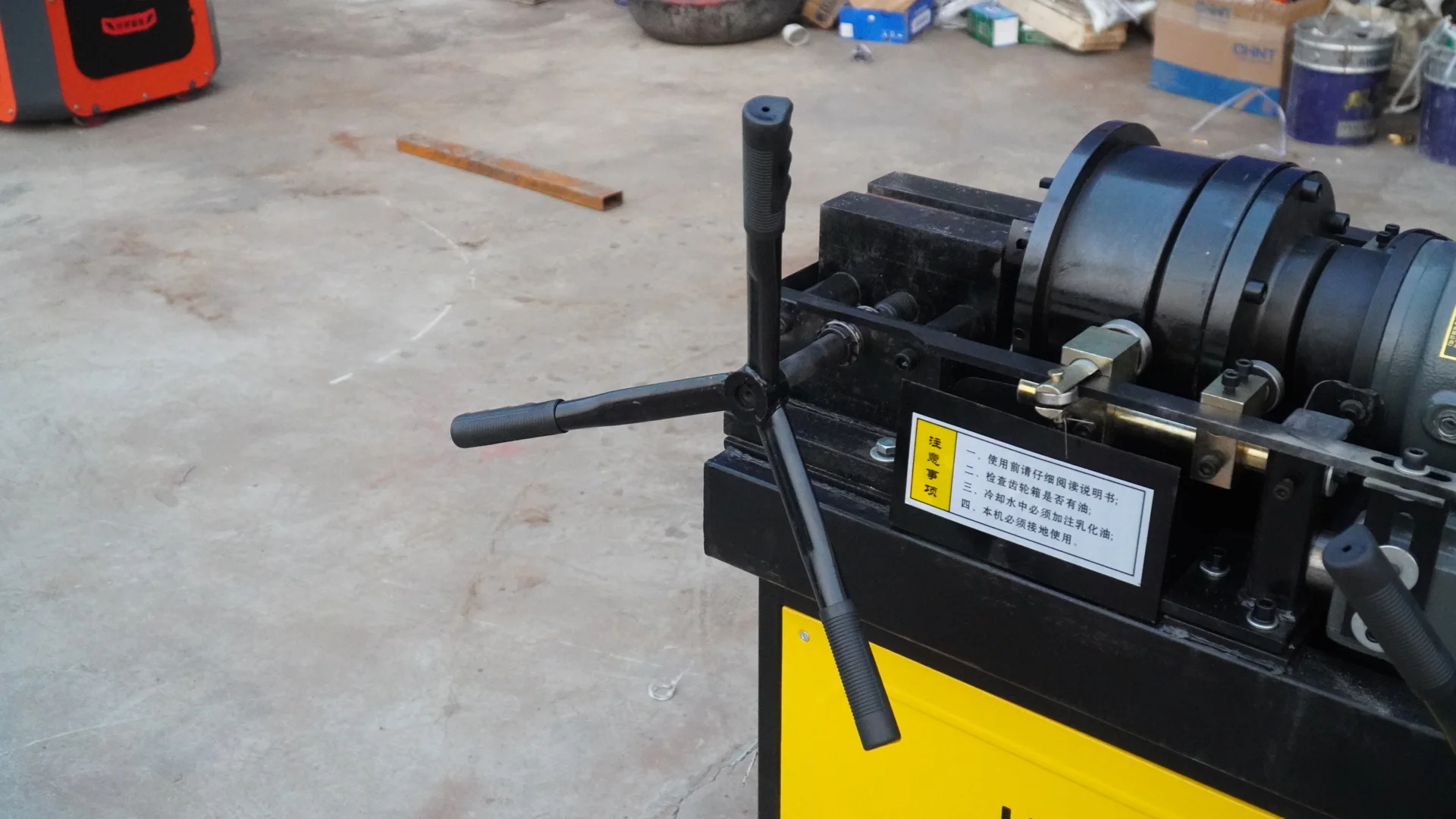 Reinforcement Thread Making Machine Pneumatic Automatic Reinforcing Steel Bar Thread Rolling Machine Rebar ...