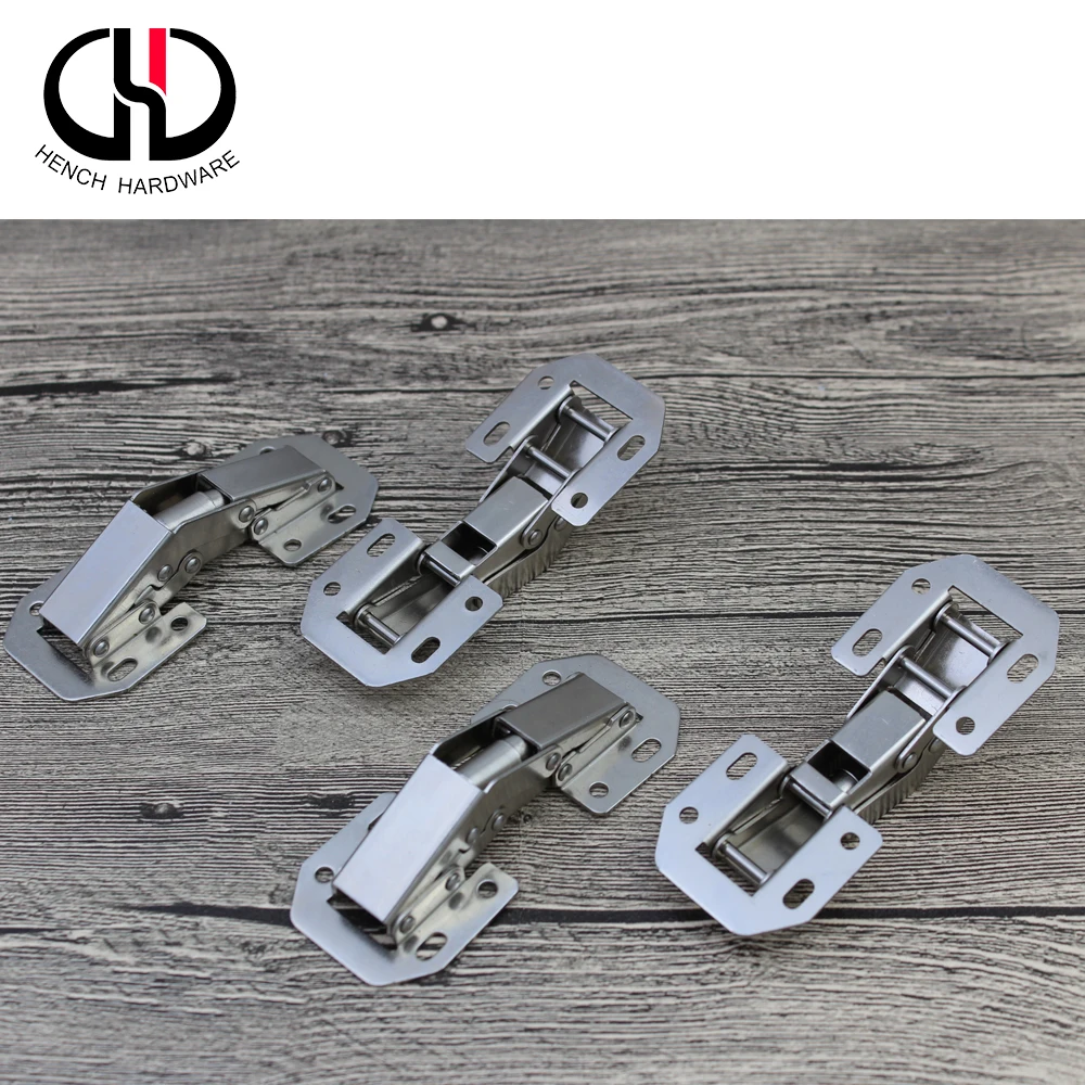 Soft close stainless steel strap hinge ss door hinges
