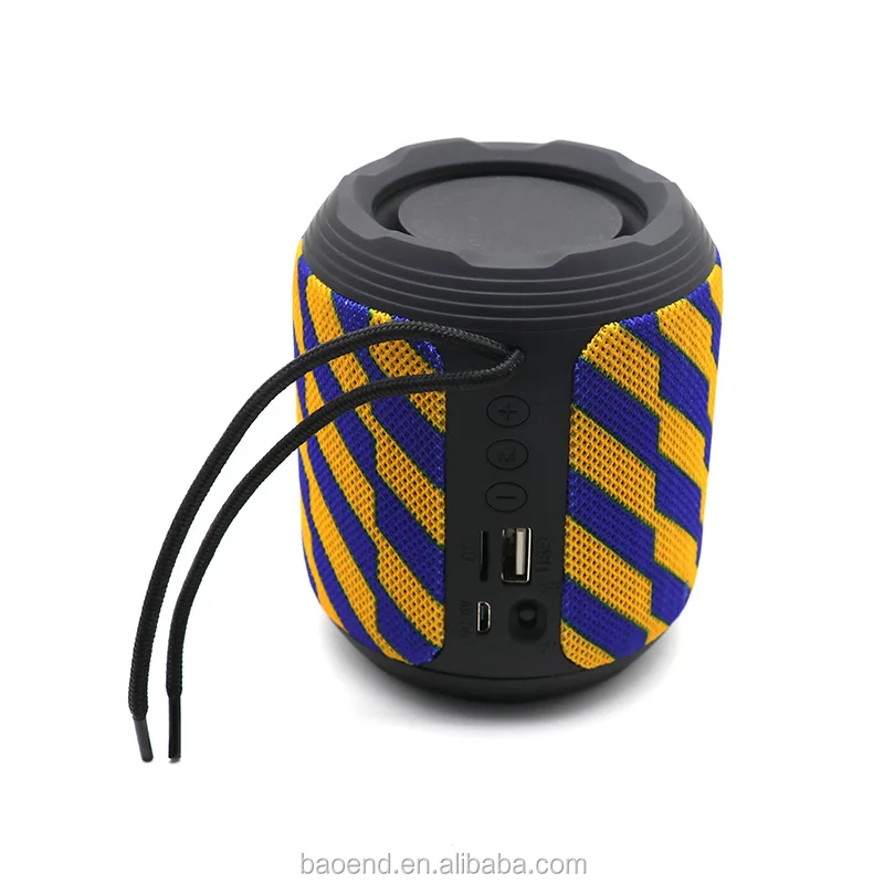 Slc073 Bluetooth speaker box subwoofer, mini sound box portable unique wireless speakers outdoor trolley speaker with mic - ANKUX.COM