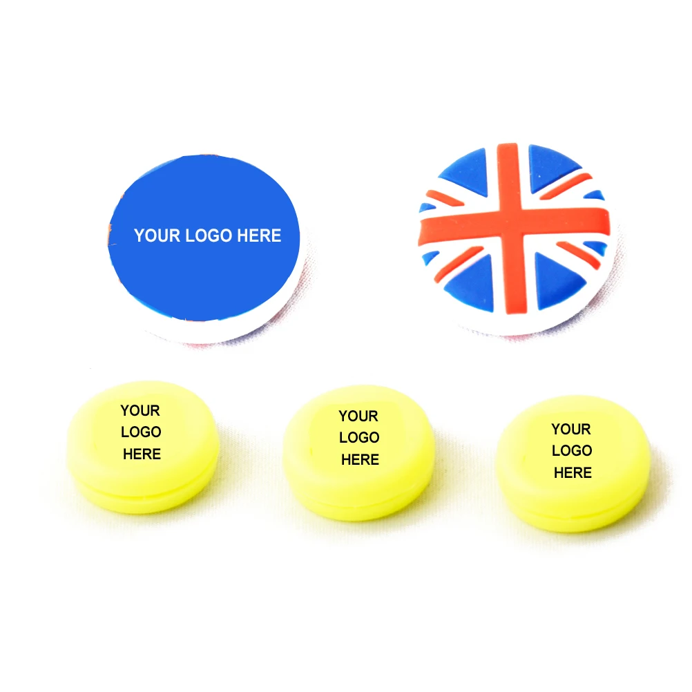 Toddmomy 7pcs Tennis Racket Vibration Absorbers Flower Silicone Dampeners Professional Tennis Accessories For Ages Lightweight And