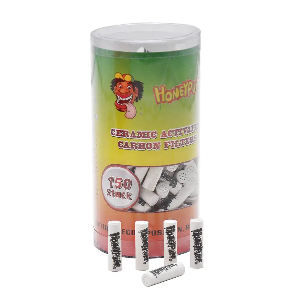 Honeypuff Ceramic Activated Carbon Filter 7mm Diameter Cigarette