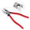 Heavy Duty Key Fob Pliers Tool, Metal Glass Running Pliers with Flat Jaws, Studio Running Pliers