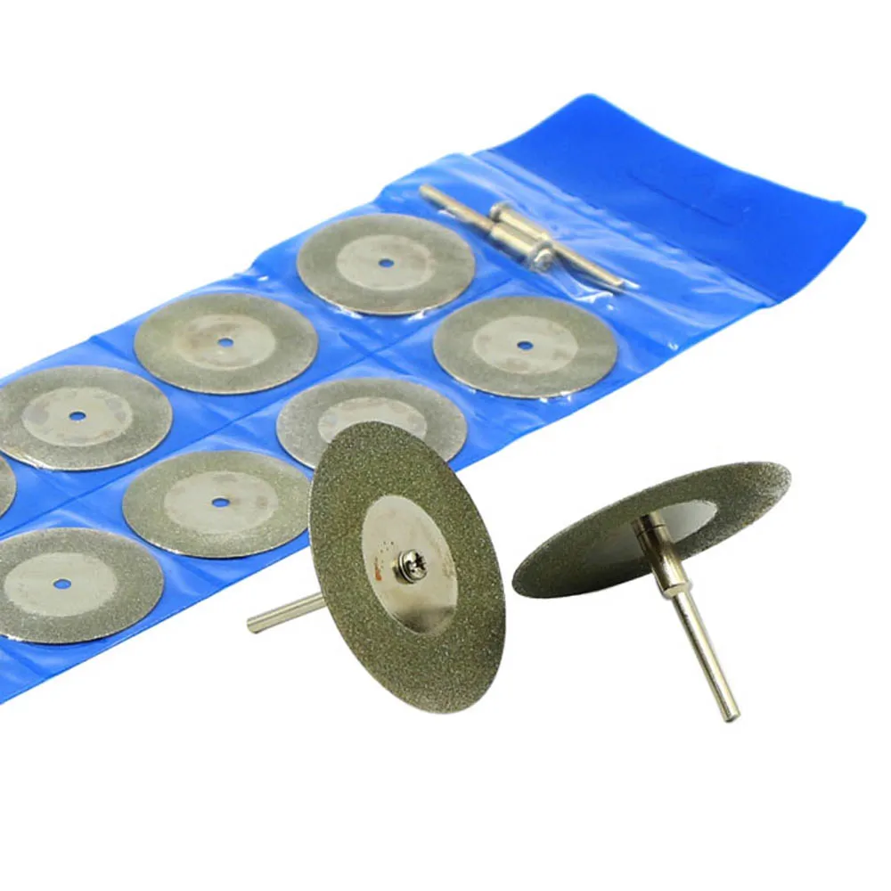 Mini Diamond Cutting Disc Set Glass Rock Lapidary Disc Rotary Tool Buy Mini Diamond Cutting