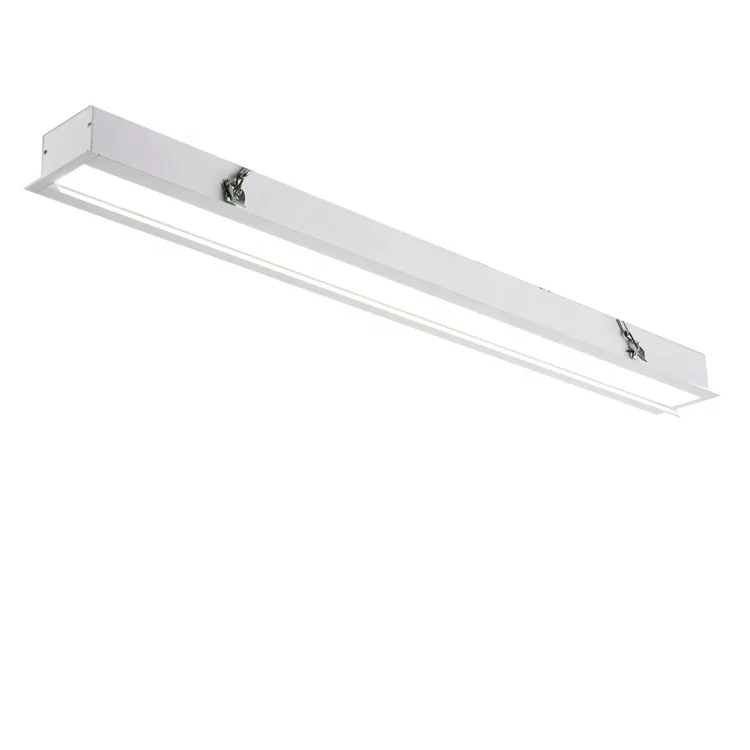 Custom modern indoor design office shop classroom explosion proof hanging led linear light