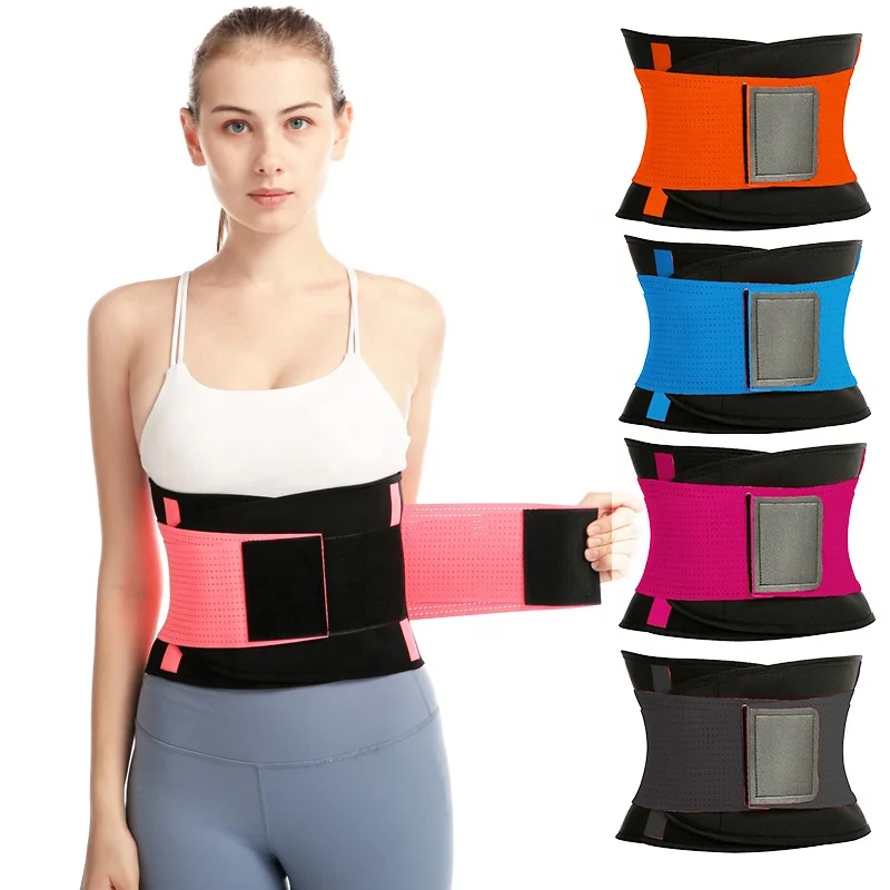 

Waist Trainer,2 Pieces, Red/blue/pink/black/purple/yellow/orange/green/white/