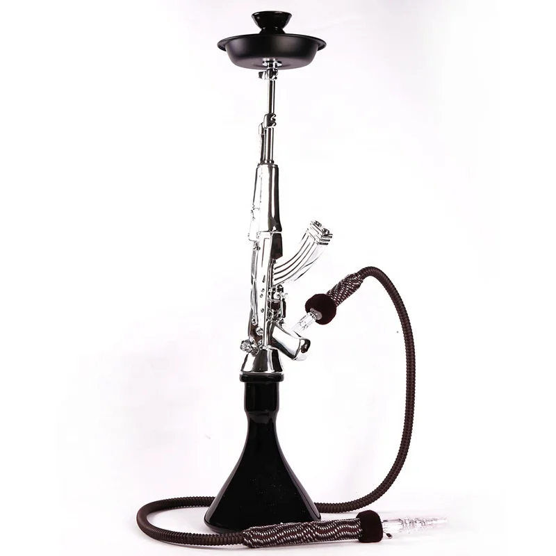 Ak47 Shaped Glass Hookah Luxury Beautifully Hot Sale Hookah Set Buy
