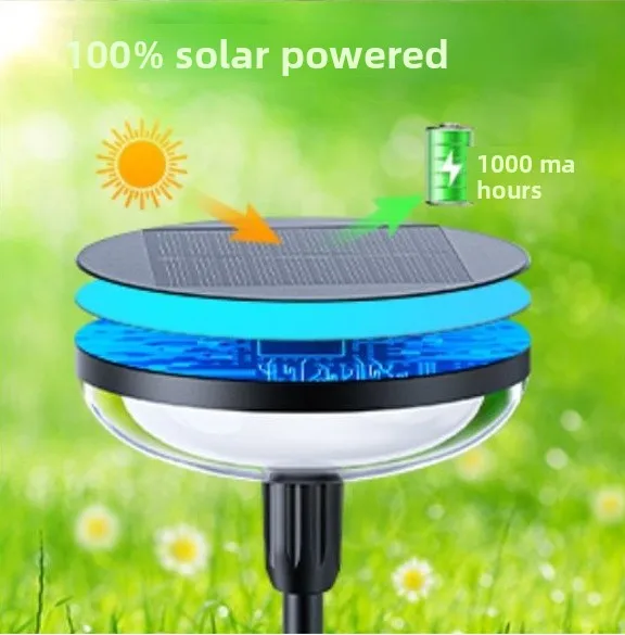 product solar swing light pathway outdoor waterproof led landscape lighting pathway lawn solar garden decorative lights-11