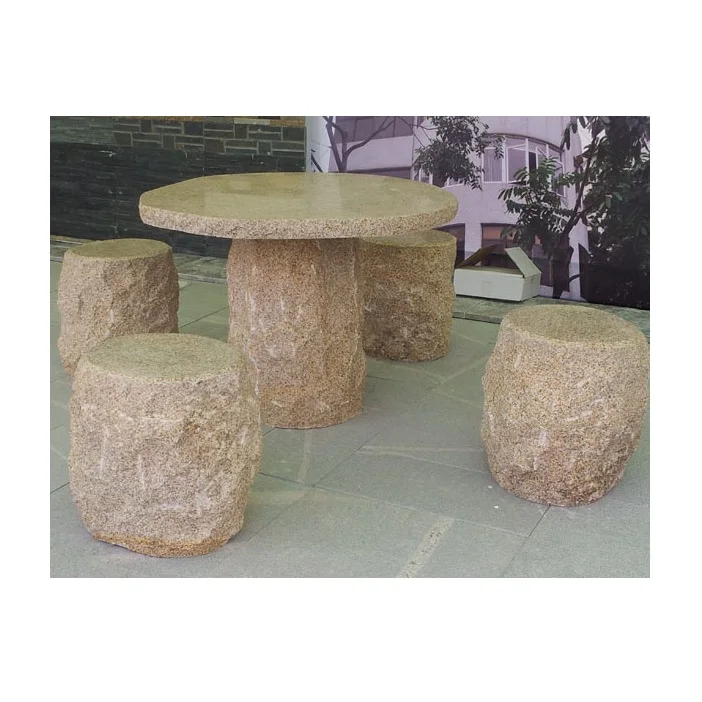 Garden Chair Tables Gcf4022 Rusty Granite Patio Furniture Outdoor
