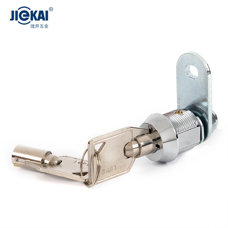Jk500 High Security Zinc Alloy 19mm Iron Tubular Slot Cam Lock