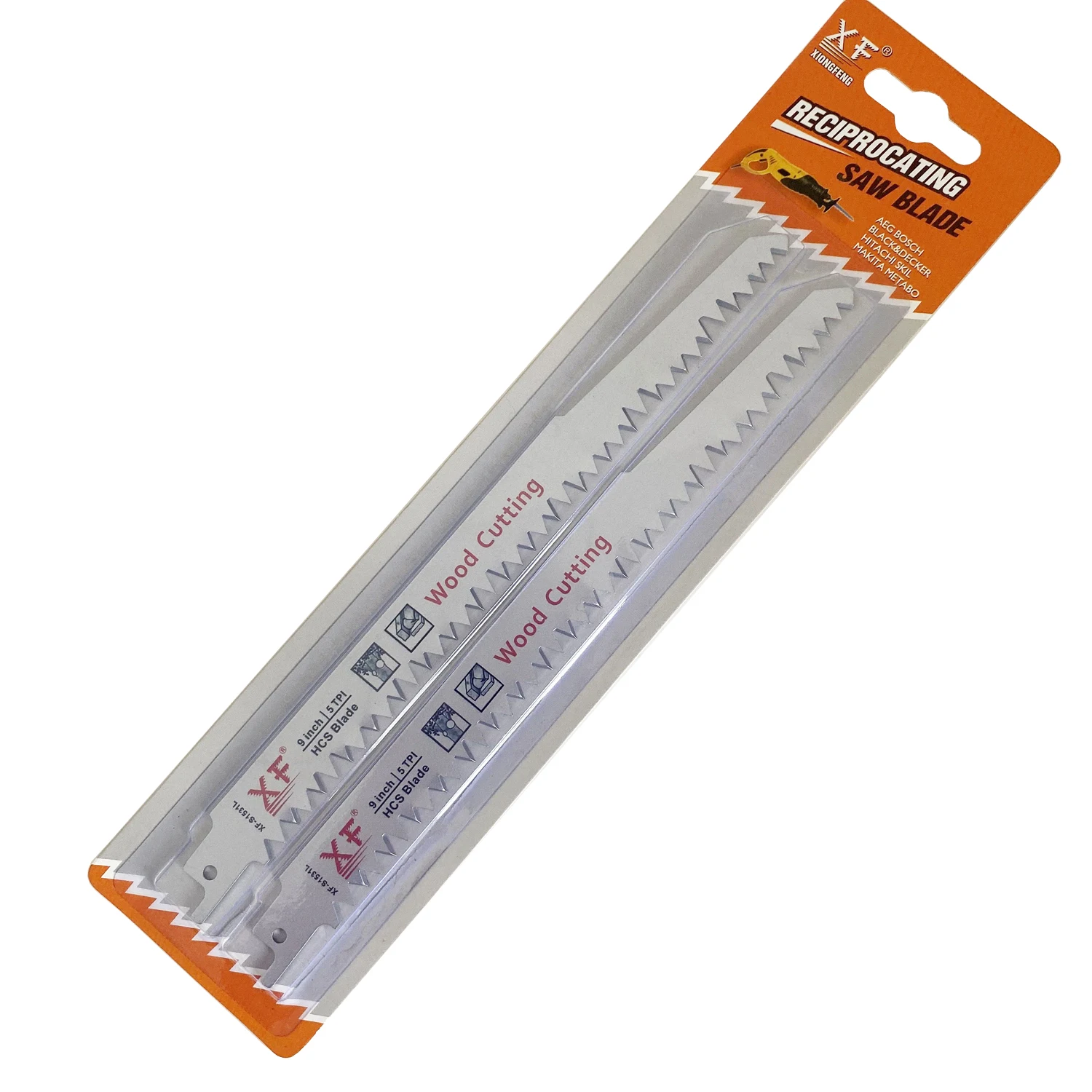 
XF-S1531L 2PCS: 5TPI High Carbon Steel for purning green wood hacksaw blade 