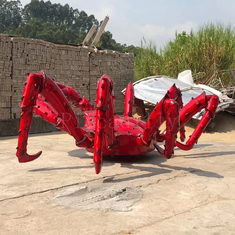 Fiberglass giant crab display sculpture.jpg