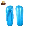 Giant inflatable slipper pool floating raft adult flip flops floating air mattress for beach