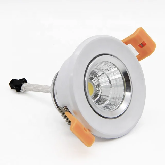 Favorable price mini down light 5w round aluminum recessed led cob spot downlight