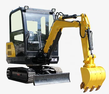 China 2t Mini Excavator With Cabin For Agriculture From Jining Factory ...