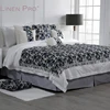 Guangzhou Supplier Wholesale Hotel Bed Linen 100% Cotton White Duvet Cover Bedding Set