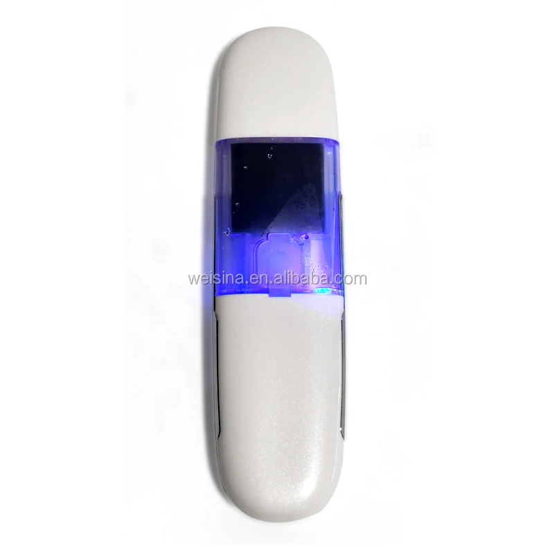 Skin rejuvenation private label ultrasonic skin scrubber with steamer
