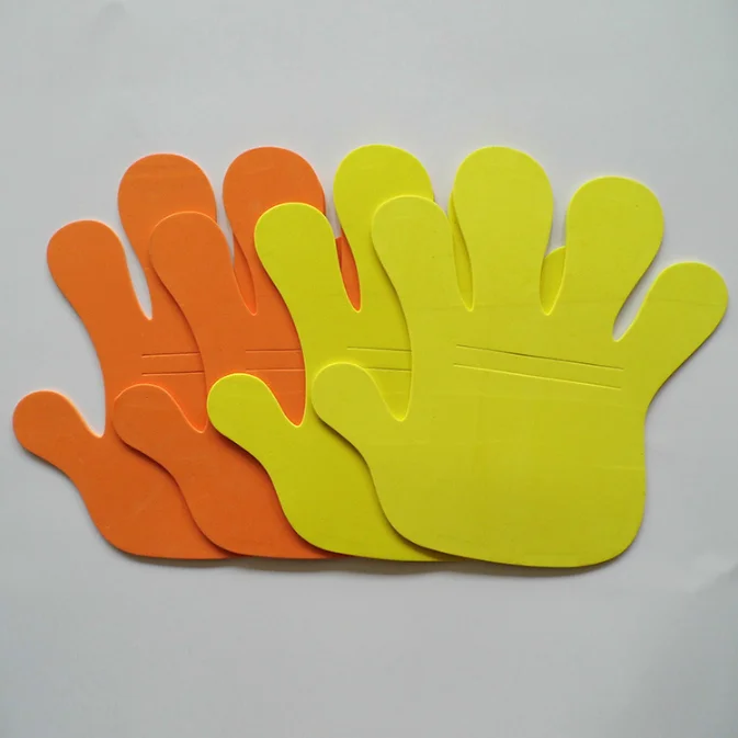 Custom Design Promotion Eva Foam Cheering Gloves Cheering Hands Foam