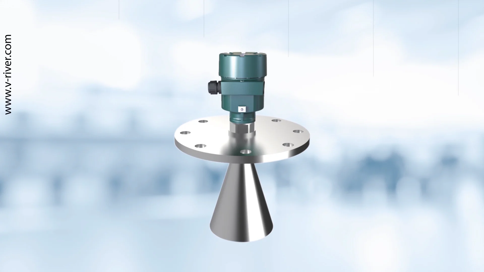 High Temperature 800 Degree Celsius Radar Level Transmitter Level