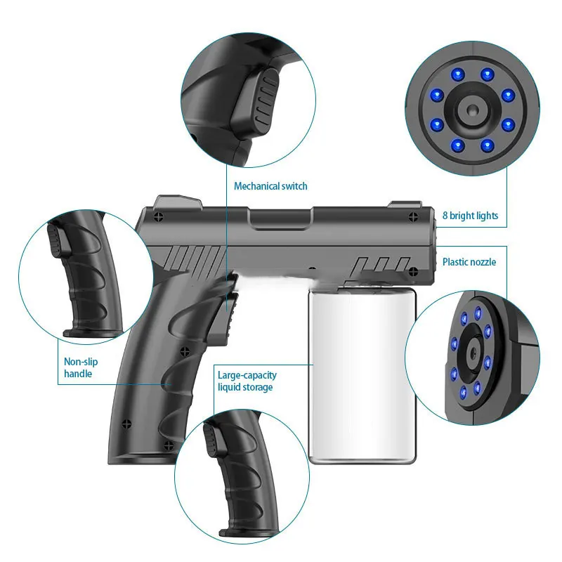 Wholesale Electric Nano After Shave Alcohol Barber Sprayer Gun Uv Spray
