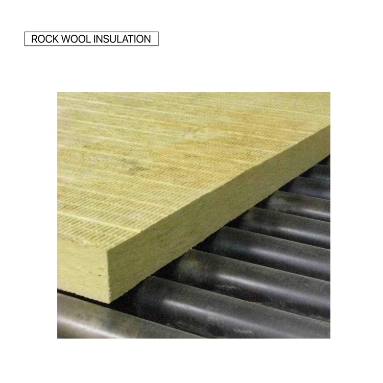 Glass Rock Wool Board / Rock Wool Blanket With Wire Mesh Heatresistant