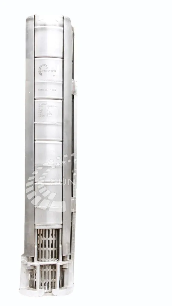 10 HP High Pressure Solar Submersible Water Pump for Farming and ...