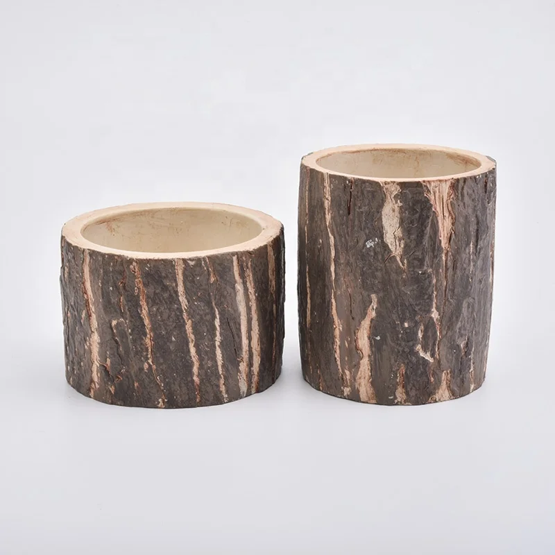 Cylinder concrete candle holders wholesales
