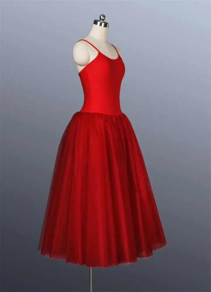 Ht00007 Custom Size Moq 1pcs Cheap Women Girls Long Professional Red