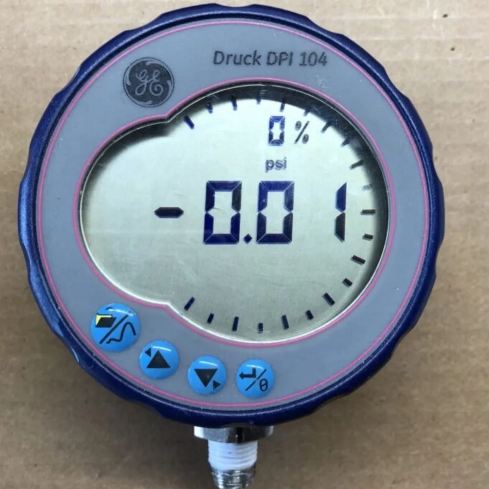 Brand New Druck Digital Pressure Gauge Dpi104-2 Maximum Pressure ...