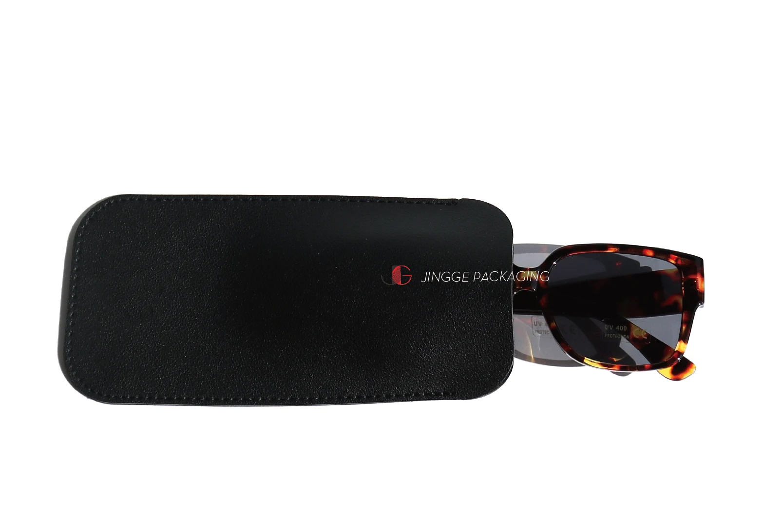 Glasses Pouch Leather Thick Pu Sunglasses Case Pouch Wholesale Custom