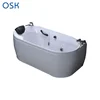 Luxury freestanding bathtub with jet spa for adults