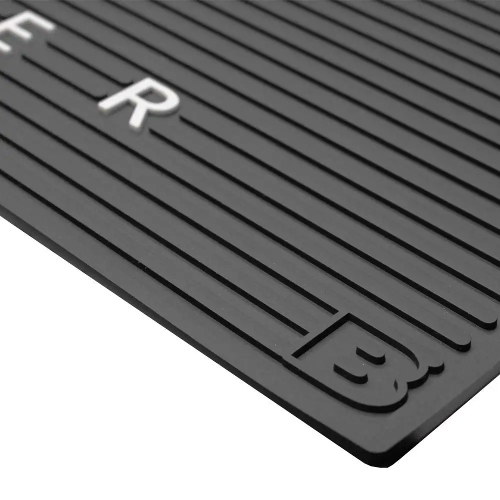 Reusable Custom Barber Rubber Work Station Matt Flexible Pvc Mat For