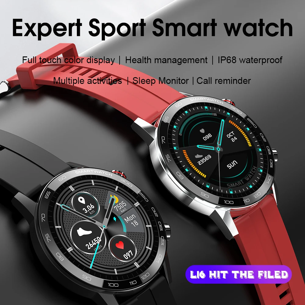 Yinsung New L16 Smart Watch For Men Ecg Blood Pressure Sport Watch 360*360  Ips Ip68 Waterproof 22mm Band Vs L13 Smartwatch - Buy Smart Watch,Camera  Control,Fitness Tracker Product on Alibaba.com