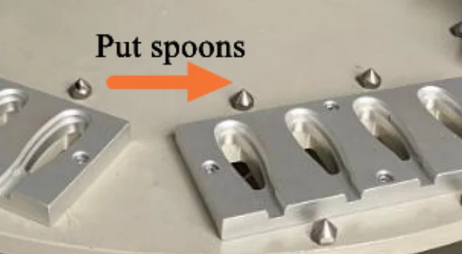 प्लास्टिक पीपी शहद चम्मच मैनुअल सीलिंग मशीन पैकिंग मशीन 12