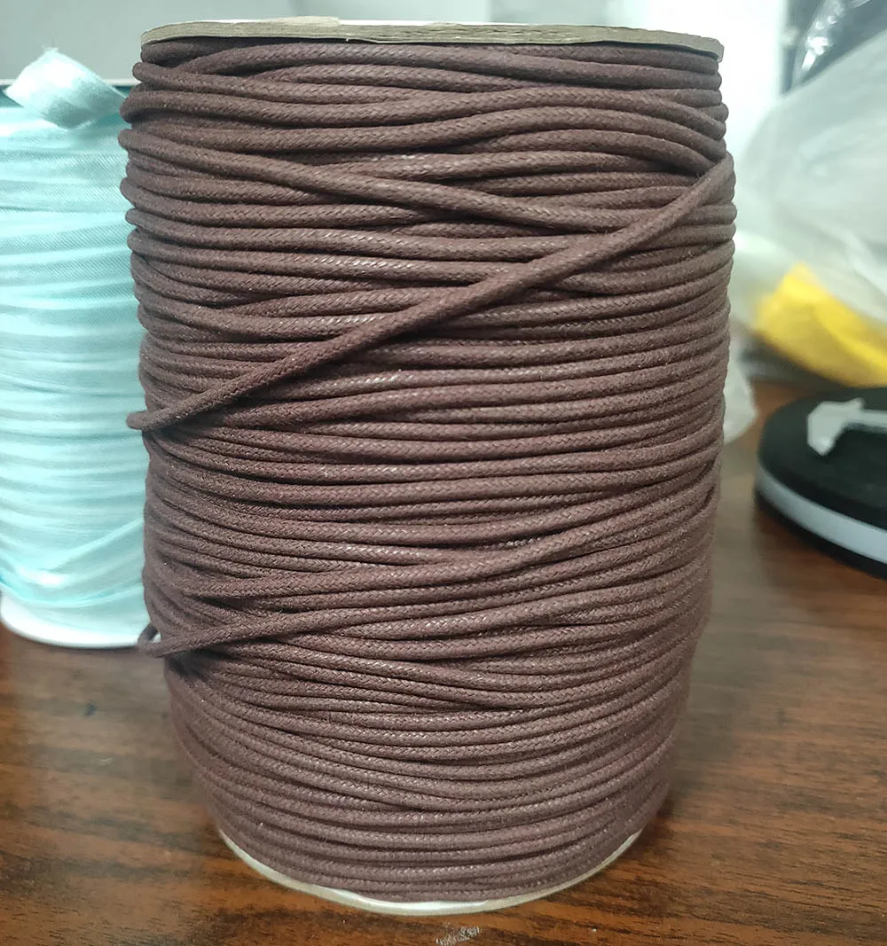 Waxed Cotton Cord Waxed String For Necklace Rope For Jewelry Making
