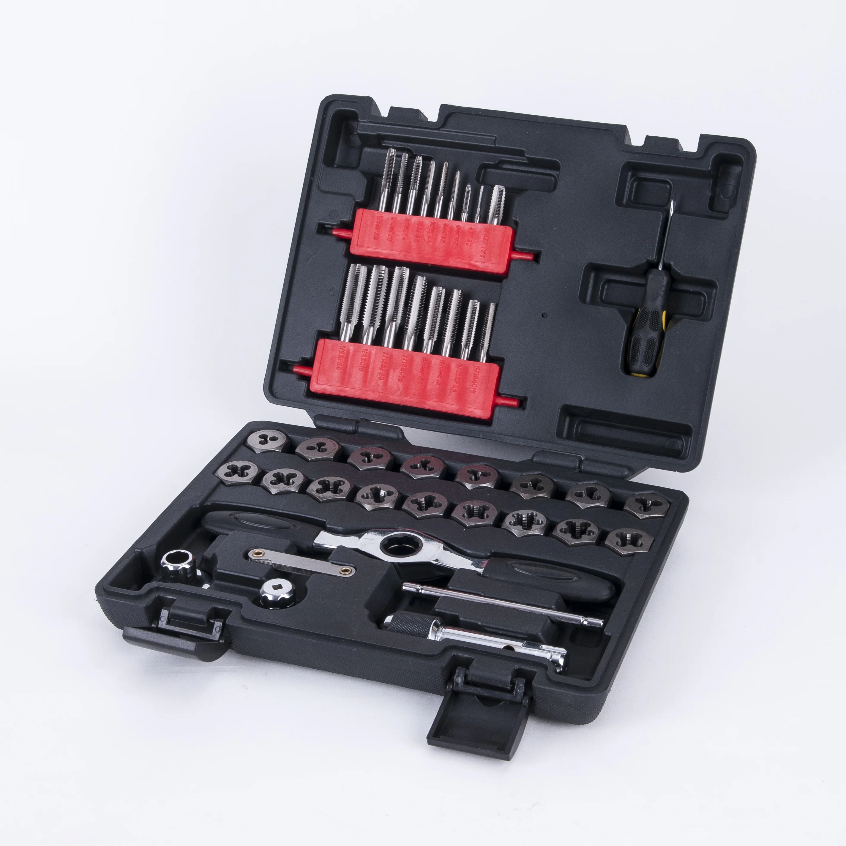 Unique Shape Ratchet Wrench Set Tool Box 40pcs Tap And Die Buy