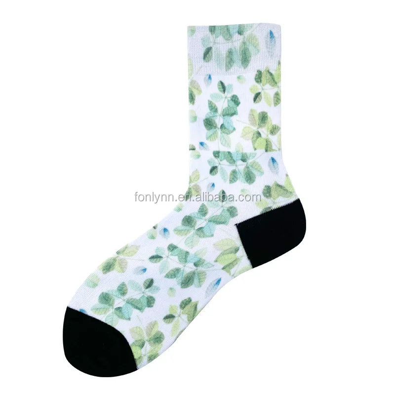 factory sale men custom your own 360 degree digital print socks sublimation cycling socks