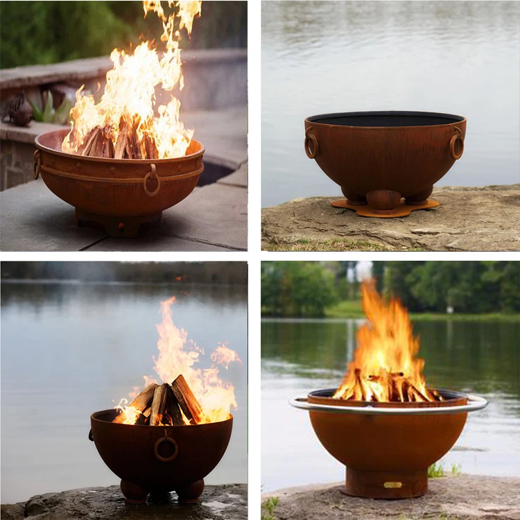 China Hot Selling Carbon Steel Sphere Outdoor Patio Firepit