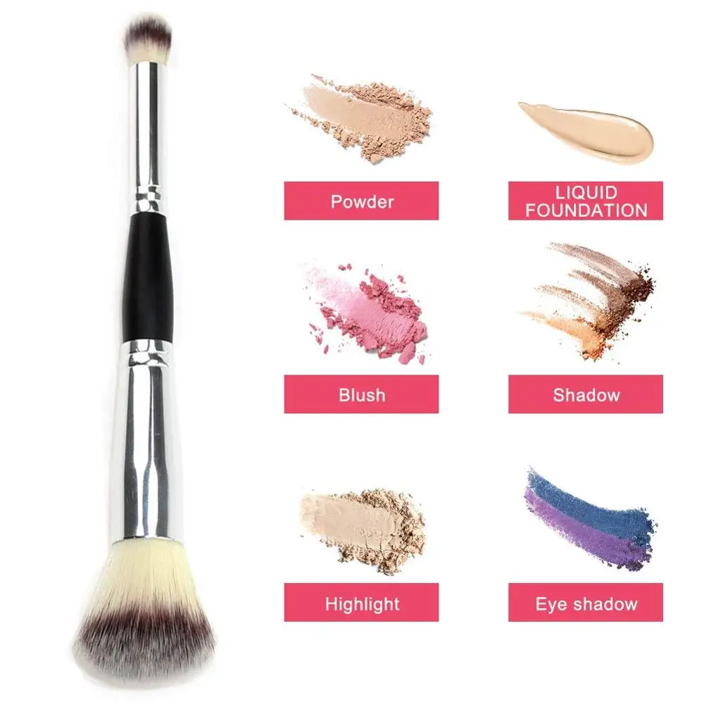 New Arrivals Single Piece Head Eyebrow Brush Eye Lash Brush Double End Makeup Brush