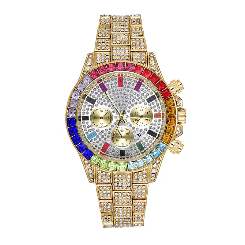 

In tock luxury mens watch diamond,10 Pieces, Silver/rose gold/gold/black...