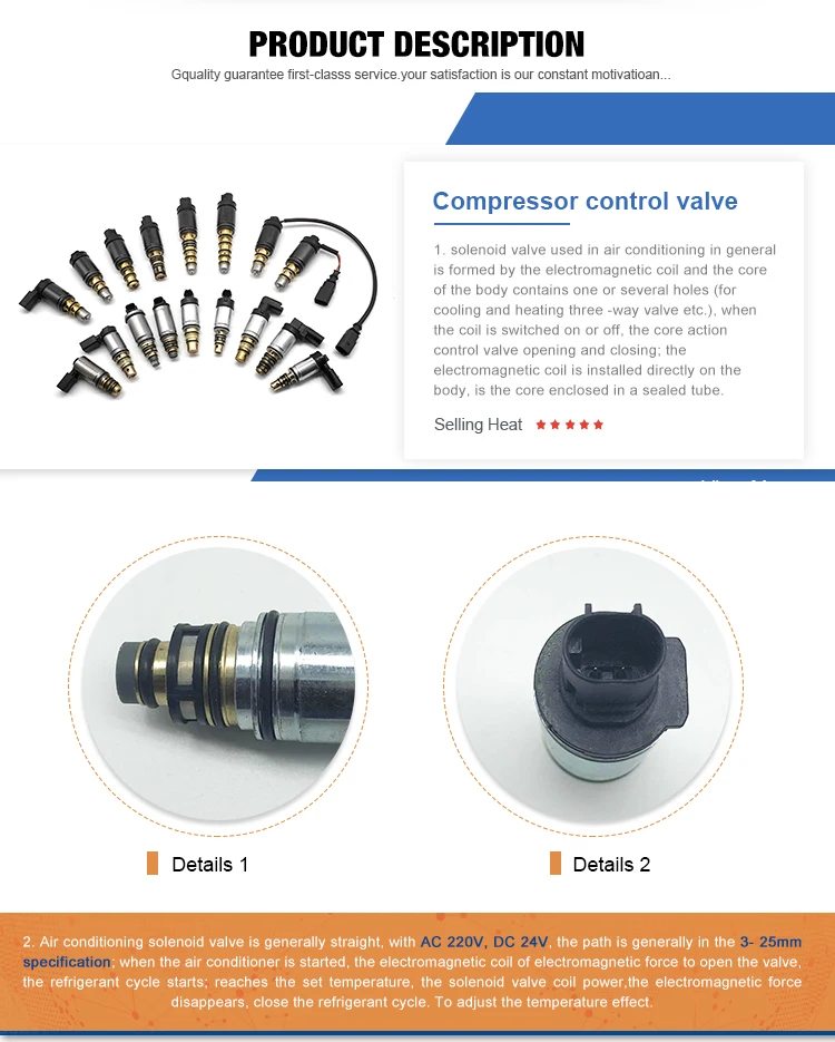 Ac Parts Air Conditioning Auto Compressor For Valeo Benz A/c Electronic