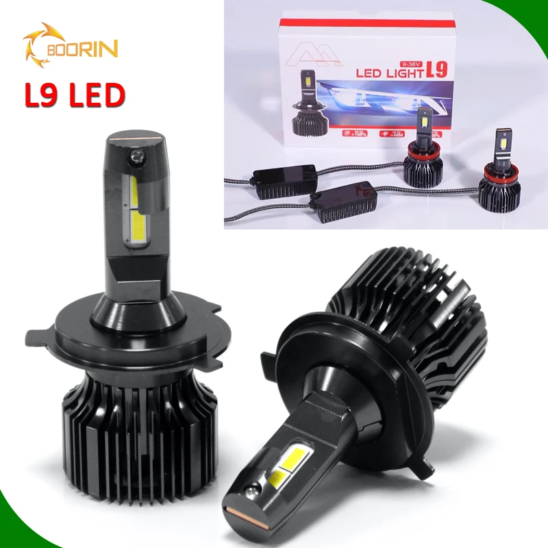 3 colors sleeve 4 side chip 80w 40w 8000lumens kit led auto headlight replace c6 x3 S2 T1 h4 hi lo beam g7 car head light bulb