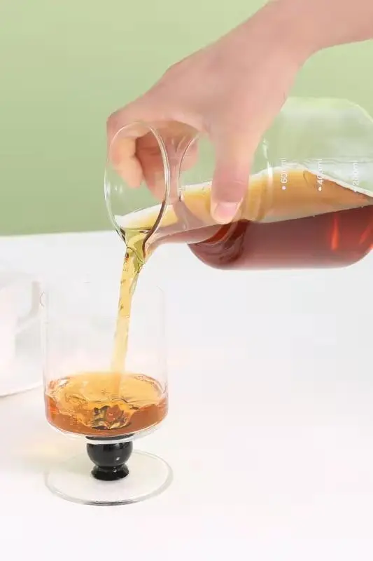 Cold Brew Iced Coffee Maker 600ml Portable Glass Commercial Cold Brew